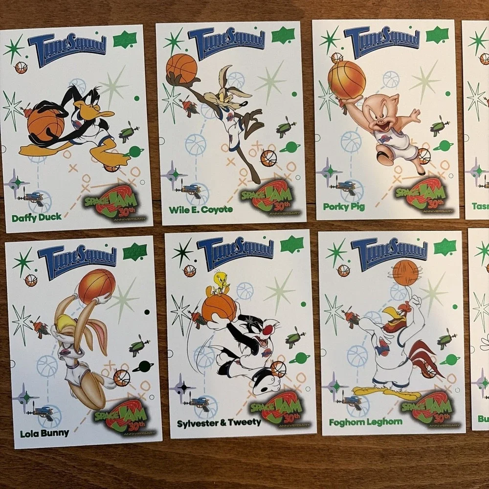 2026 Upper Deck Space Jam 30th Anniversary Complete Set #1-10 Michael NM